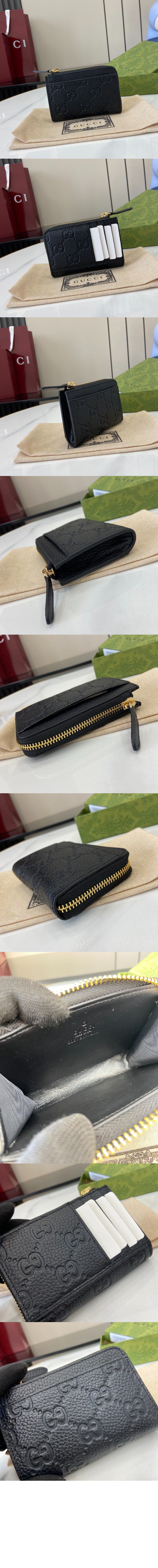 미러급레플리카사이트 | 명품레플리카 전문 쇼핑몰  | 퍼스트원 - GG 엠블럼 지퍼 카드 케이스 815936 > 구찌