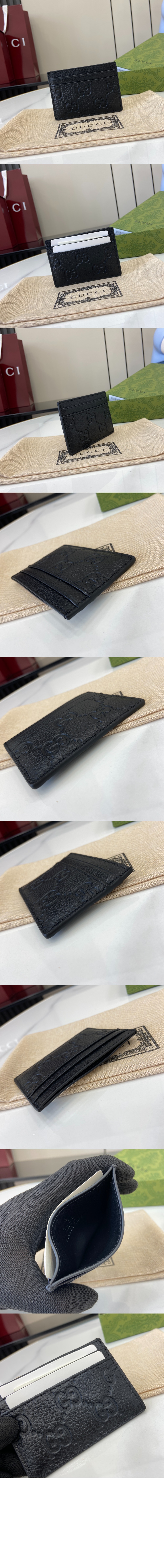 미러급레플리카사이트 | 명품레플리카 전문 쇼핑몰  | 퍼스트원 - GG 엠블럼 카드 케이스 815883 > 구찌