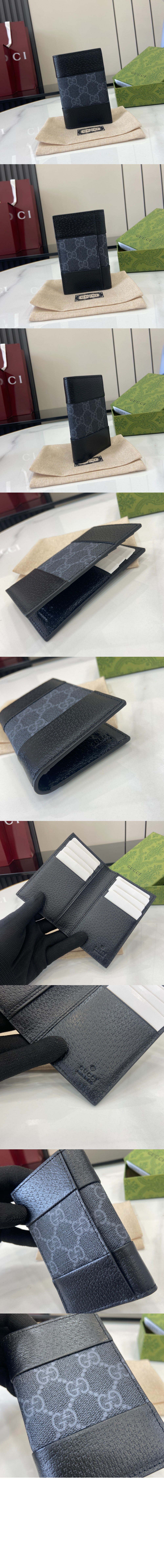 미러급레플리카사이트 | 명품레플리카 전문 쇼핑몰  | 퍼스트원 - GG 바이폴드 카드 케이스 806151 > 구찌