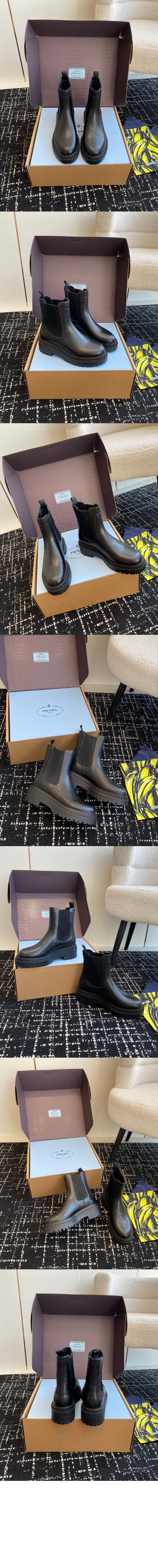 미러급레플리카사이트 | 명품레플리카 전문 쇼핑몰  | 퍼스트원 - 가죽 첼시 부츠 2TE199 > 프라다