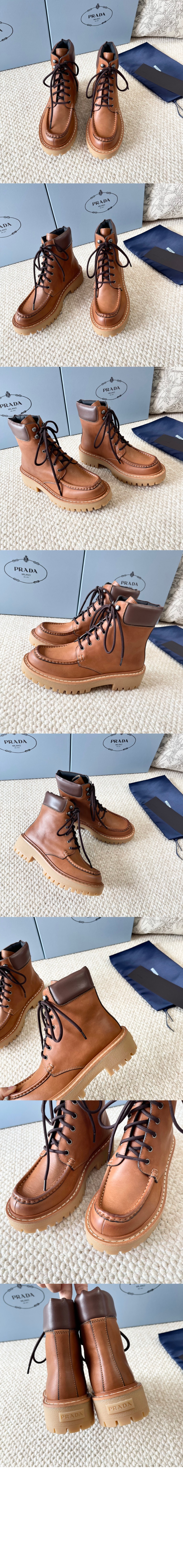 미러급레플리카사이트 | 명품레플리카 전문 쇼핑몰  | 퍼스트원 - 가죽 워크 부츠 2TE208 > 프라다