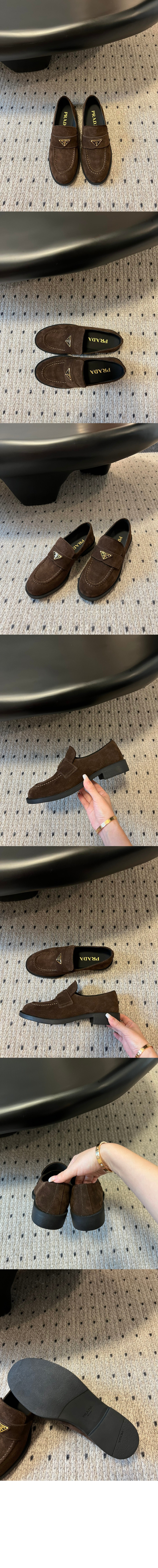 미러급레플리카사이트 | 명품레플리카 전문 쇼핑몰  | 퍼스트원 - 스웨이드 로퍼 1D329N > 프라다