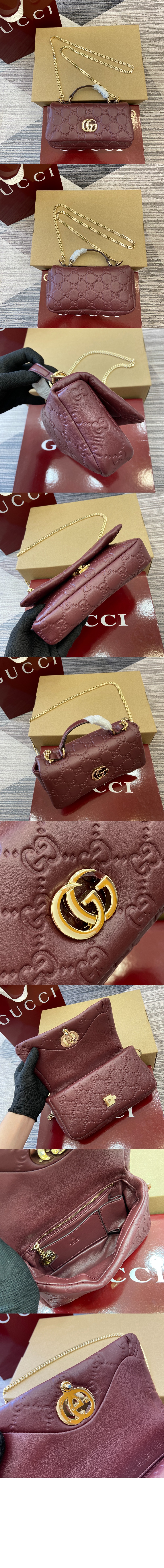 미러급레플리카사이트 | 명품레플리카 전문 쇼핑몰  | 퍼스트원 - GG 밀라노 미니 탑 핸들백 806017 > 구찌