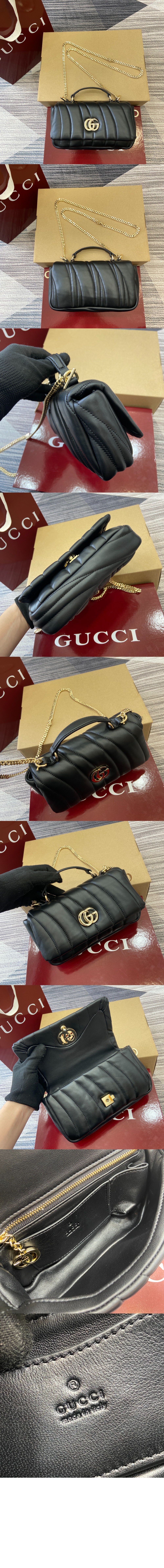 미러급레플리카사이트 | 명품레플리카 전문 쇼핑몰  | 퍼스트원 - GG 밀라노 미니 탑 핸들백 806017 > 구찌