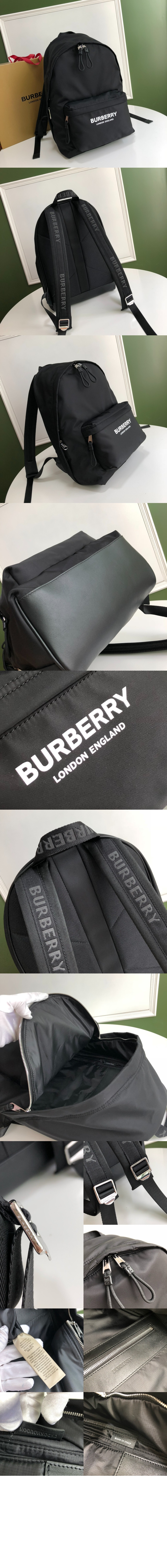 미러급레플리카사이트 | 명품레플리카 전문 쇼핑몰  | 퍼스트원 - 로고 프린트 나일론 백팩 80210841 > 버버리