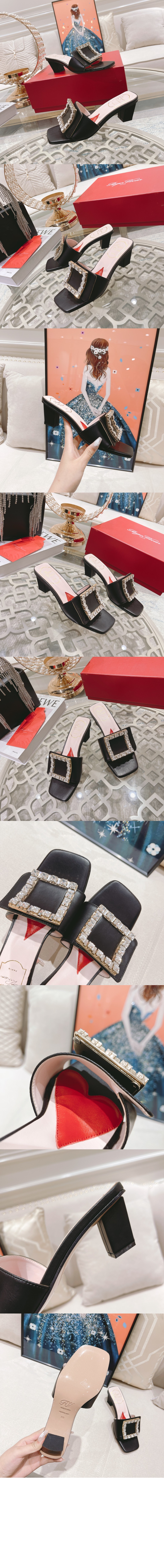 미러급레플리카사이트 | 명품레플리카 전문 쇼핑몰  | 퍼스트원 - 비키러브 스트라스 버클 뮬 6583 > 로저비비에