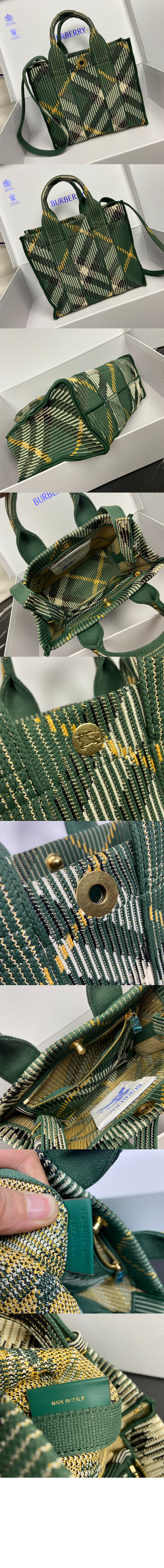미러급레플리카사이트 | 명품레플리카 전문 쇼핑몰  | 퍼스트원 - 미니 체크 니트 토트 80957851 > 버버리