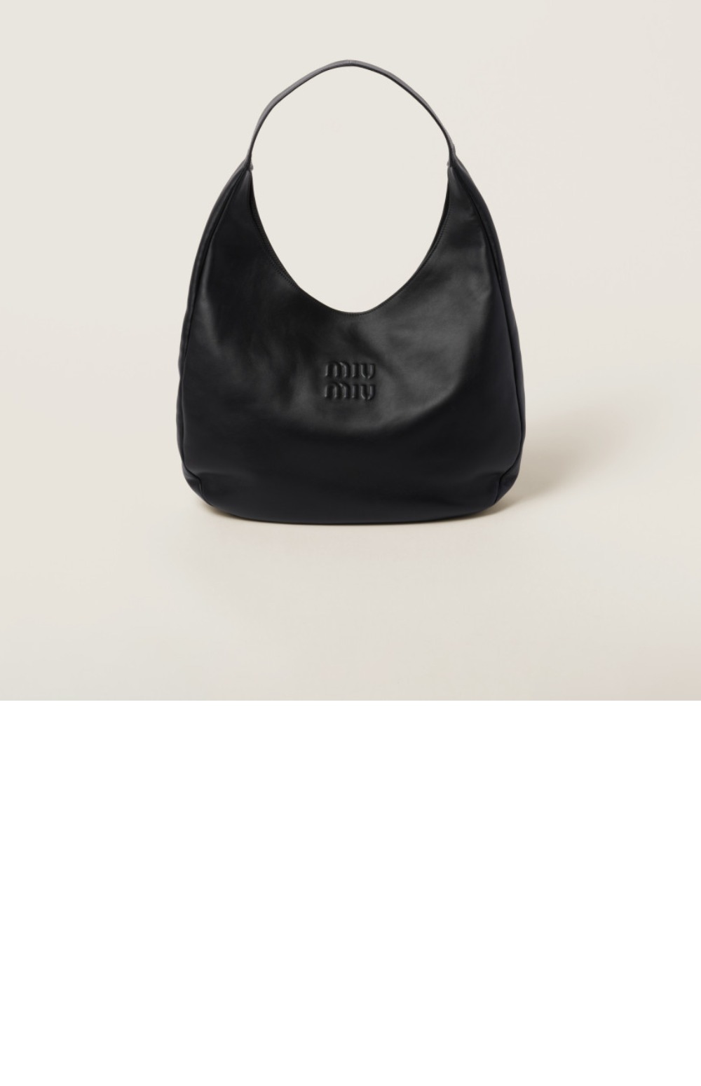 미러급레플리카사이트 | 명품레플리카 전문 쇼핑몰  | 퍼스트원 - 가죽 호보백 5BC155 > 미우미우