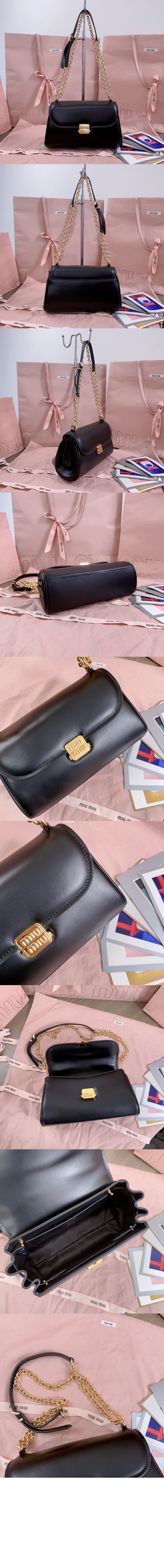미러급레플리카사이트 | 명품레플리카 전문 쇼핑몰  | 퍼스트원 - 레더 숄더백 5BD266 > 미우미우