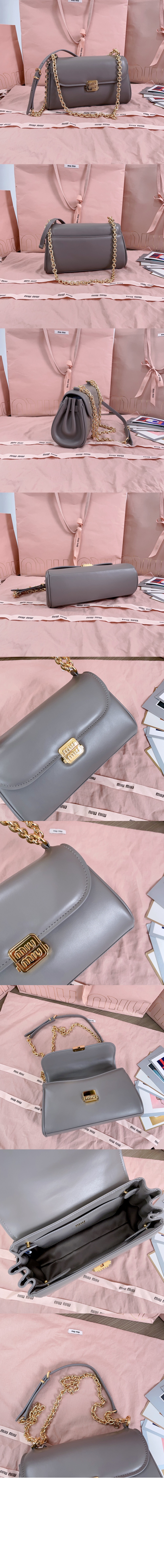 미러급레플리카사이트 | 명품레플리카 전문 쇼핑몰  | 퍼스트원 - 레더 숄더백 5BD266 > 미우미우