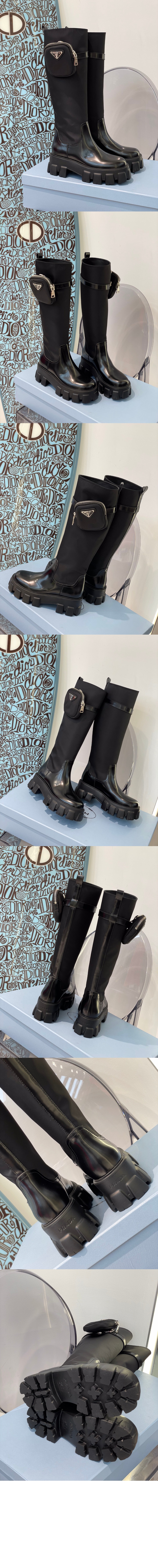 미러급레플리카사이트 | 명품레플리카 전문 쇼핑몰  | 퍼스트원 - 라이딩 부츠 1W241N > 프라다