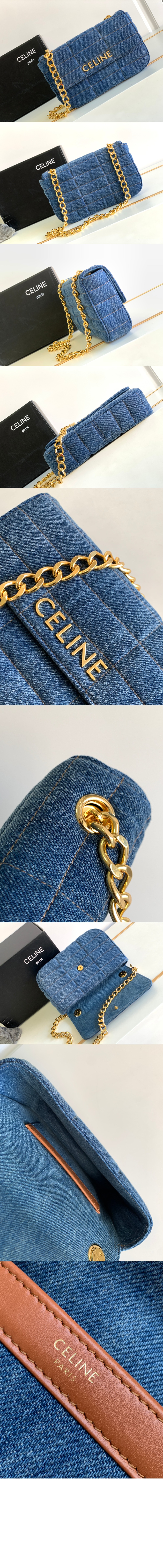 미러급레플리카사이트 | 명품레플리카 전문 쇼핑몰  | 퍼스트원 - 모노크롬 마틀라세 체인 숄더백 111273 > 셀린느