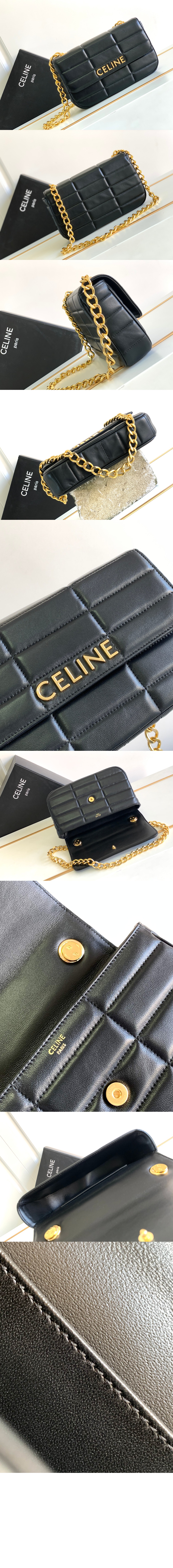 미러급레플리카사이트 | 명품레플리카 전문 쇼핑몰  | 퍼스트원 - 모노크롬 마틀라세 체인 숄더백 111273 > 셀린느