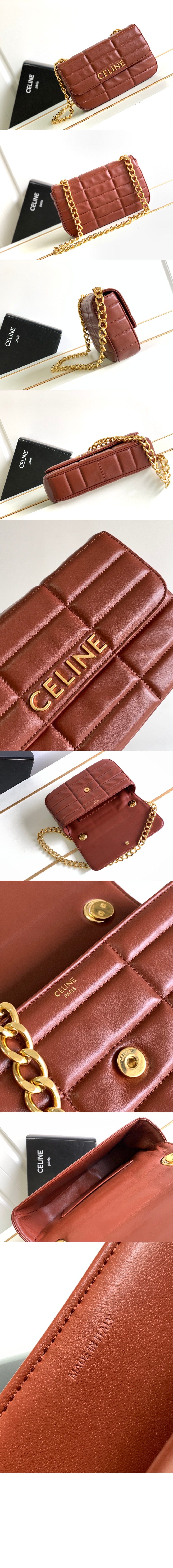 미러급레플리카사이트 | 명품레플리카 전문 쇼핑몰  | 퍼스트원 - 모노크롬 마틀라세 체인 숄더백 111273 > 셀린느