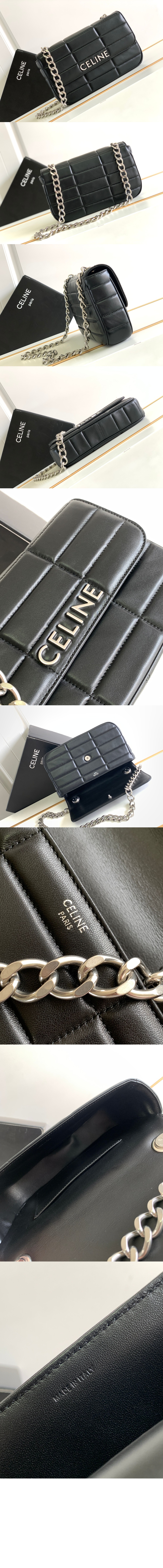 미러급레플리카사이트 | 명품레플리카 전문 쇼핑몰  | 퍼스트원 - 모노크롬 마틀라세 체인 숄더백 111273 > 셀린느