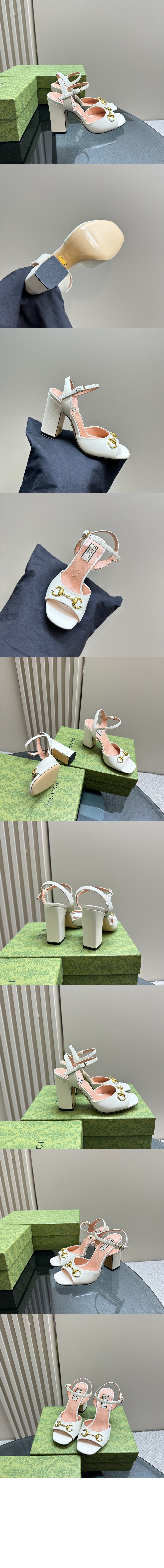 미러급레플리카사이트 | 명품레플리카 전문 쇼핑몰  | 퍼스트원 - 홀스빗 미드힐 샌들 771603 > 구찌