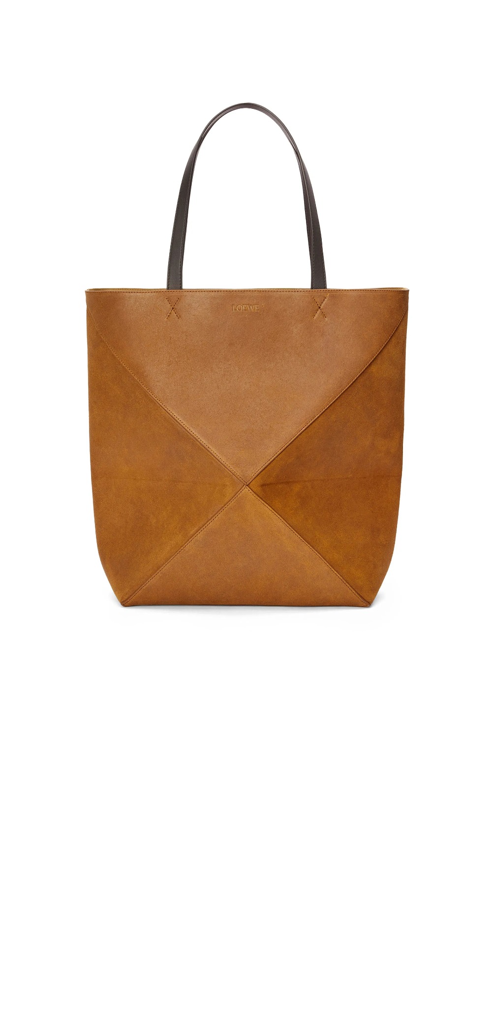 미러급레플리카사이트 | 명품레플리카 전문 쇼핑몰  | 퍼스트원 - 스웨이드 퍼즐 폴드 토트백 > 로에베