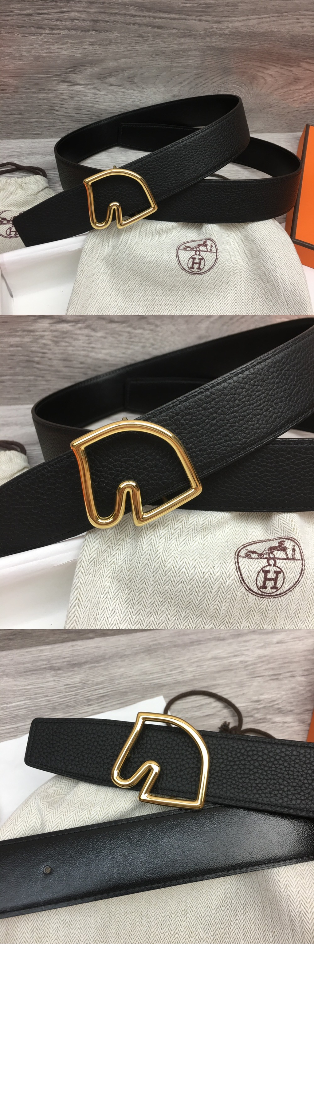 미러급레플리카사이트 | 명품레플리카 전문 쇼핑몰  | 퍼스트원 - 테이트 드 쉐발 양면 가죽 벨트 > 에르메스