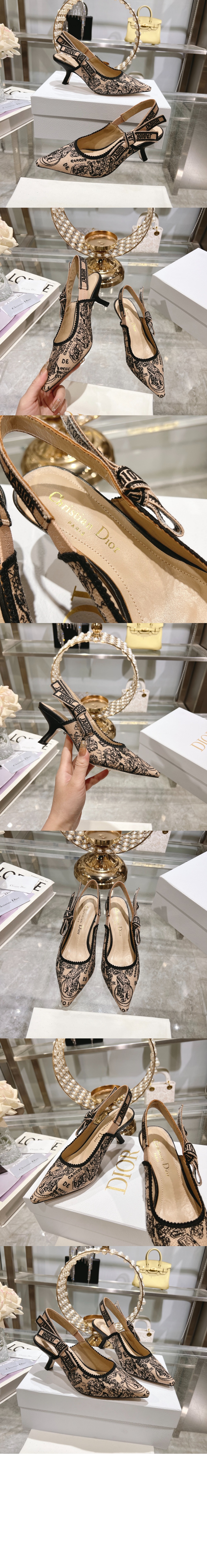 미러급레플리카사이트 | 명품레플리카 전문 쇼핑몰  | 퍼스트원 - Slingback 펌프스 KCP86 > 디올