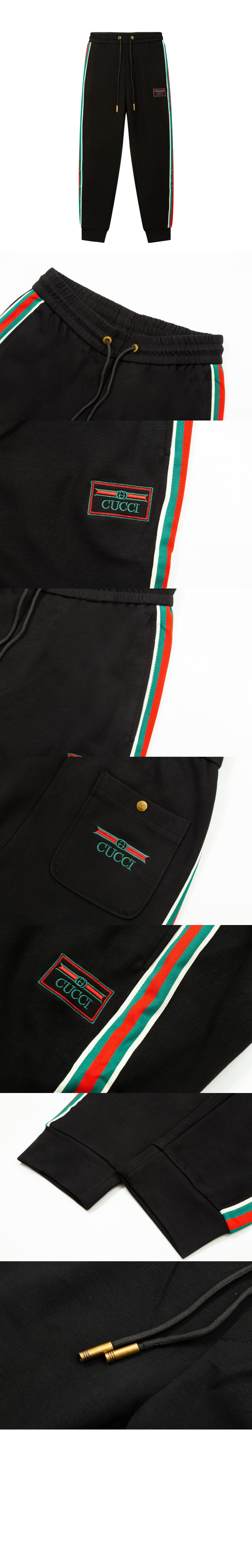 미러급레플리카사이트 | 명품레플리카 전문 쇼핑몰  | 퍼스트원 - 로고 트랙수트 팬츠 > 구찌