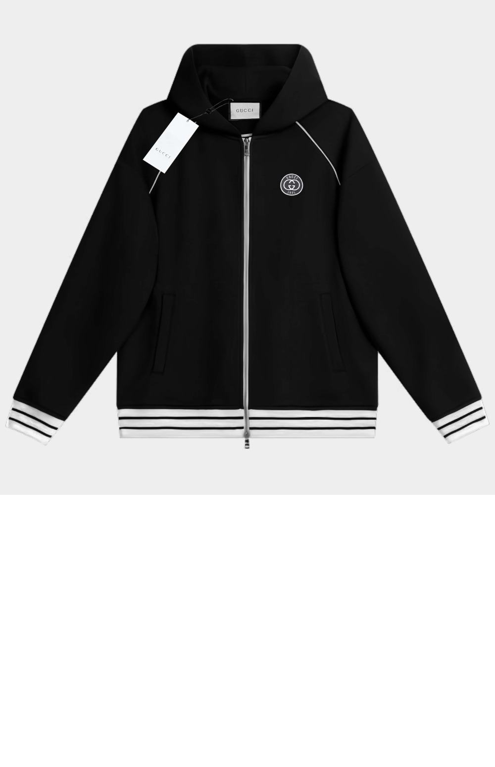 미러급레플리카사이트 | 명품레플리카 전문 쇼핑몰  | 퍼스트원 - 패치 코튼 저지 스웨트셔츠 > 구찌