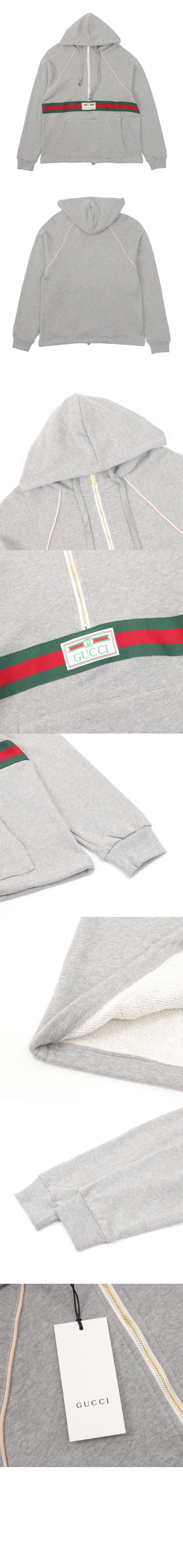 미러급레플리카사이트 | 명품레플리카 전문 쇼핑몰  | 퍼스트원 - 라벨 디테일의 스웨트셔츠 > 구찌