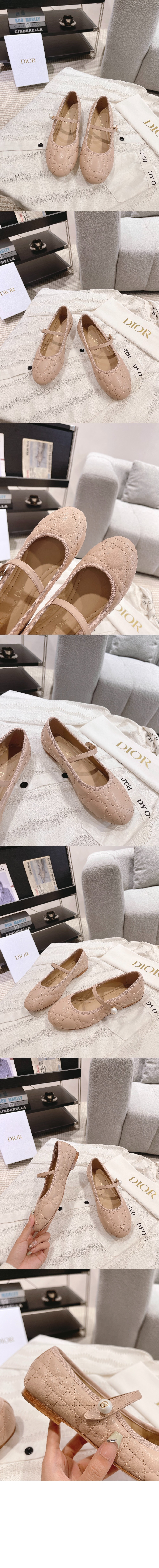 미러급레플리카사이트 | 명품레플리카 전문 쇼핑몰  | 퍼스트원 - Dior 발레 플랫 KDB86 > 디올