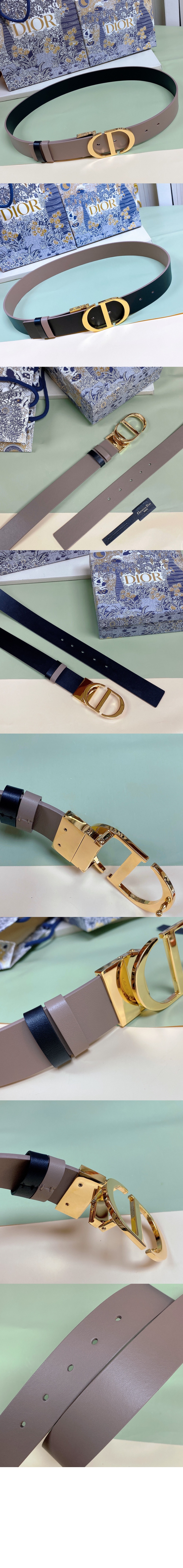 미러급레플리카사이트 | 명품레플리카 전문 쇼핑몰  | 퍼스트원 - 30 Montaigne 리버서블 벨트 B0446 > 디올