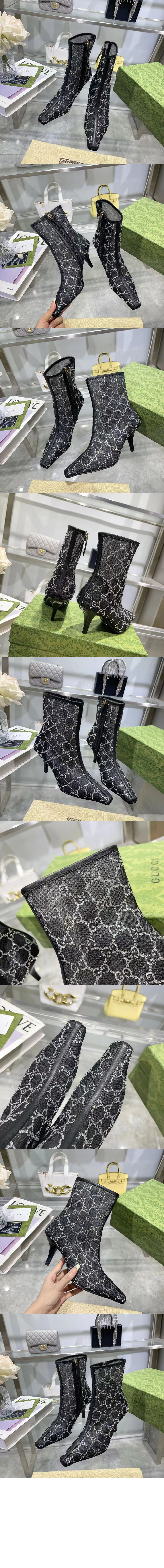 미러급레플리카사이트 | 명품레플리카 전문 쇼핑몰  | 퍼스트원 - GG 미드힐 부츠 750228 > 구찌