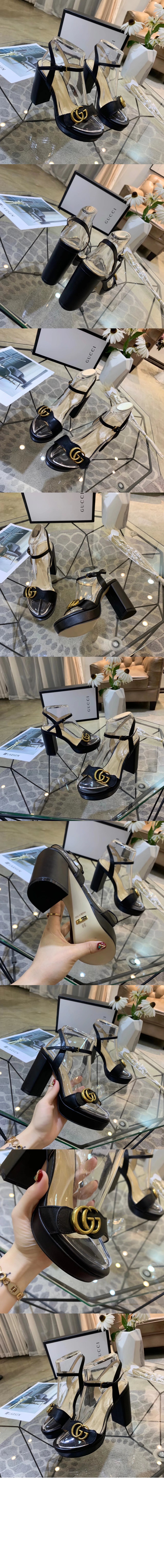 미러급레플리카사이트 | 명품레플리카 전문 쇼핑몰  | 퍼스트원 - 홀스빗 미드힐 샌들 453378 > 구찌