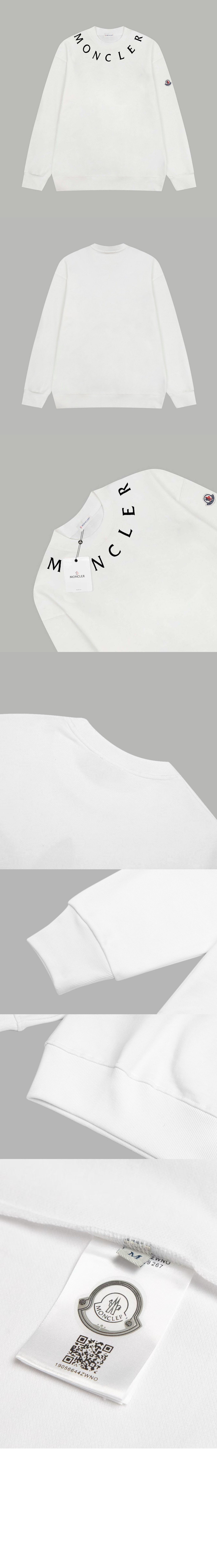 미러급레플리카사이트 | 명품레플리카 전문 쇼핑몰  | 퍼스트원 - 로고 프린트 면 톱 > 몽클레어