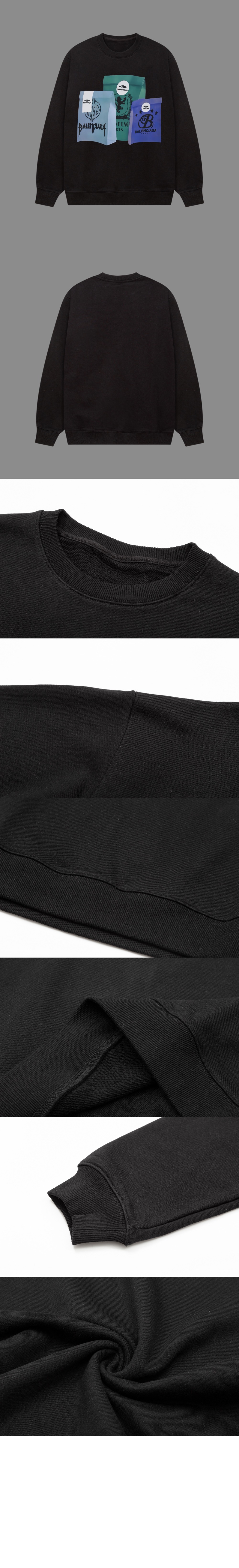 미러급레플리카사이트 | 명품레플리카 전문 쇼핑몰  | 퍼스트원 - 로고 프린트 스웨트셔츠 > 발렌시아가