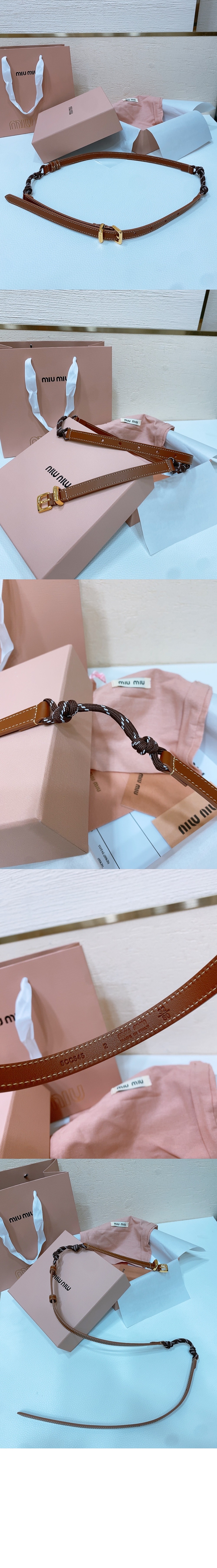 미러급레플리카사이트 | 명품레플리카 전문 쇼핑몰  | 퍼스트원 - 가죽 벨트 5CC591 > 미우미우