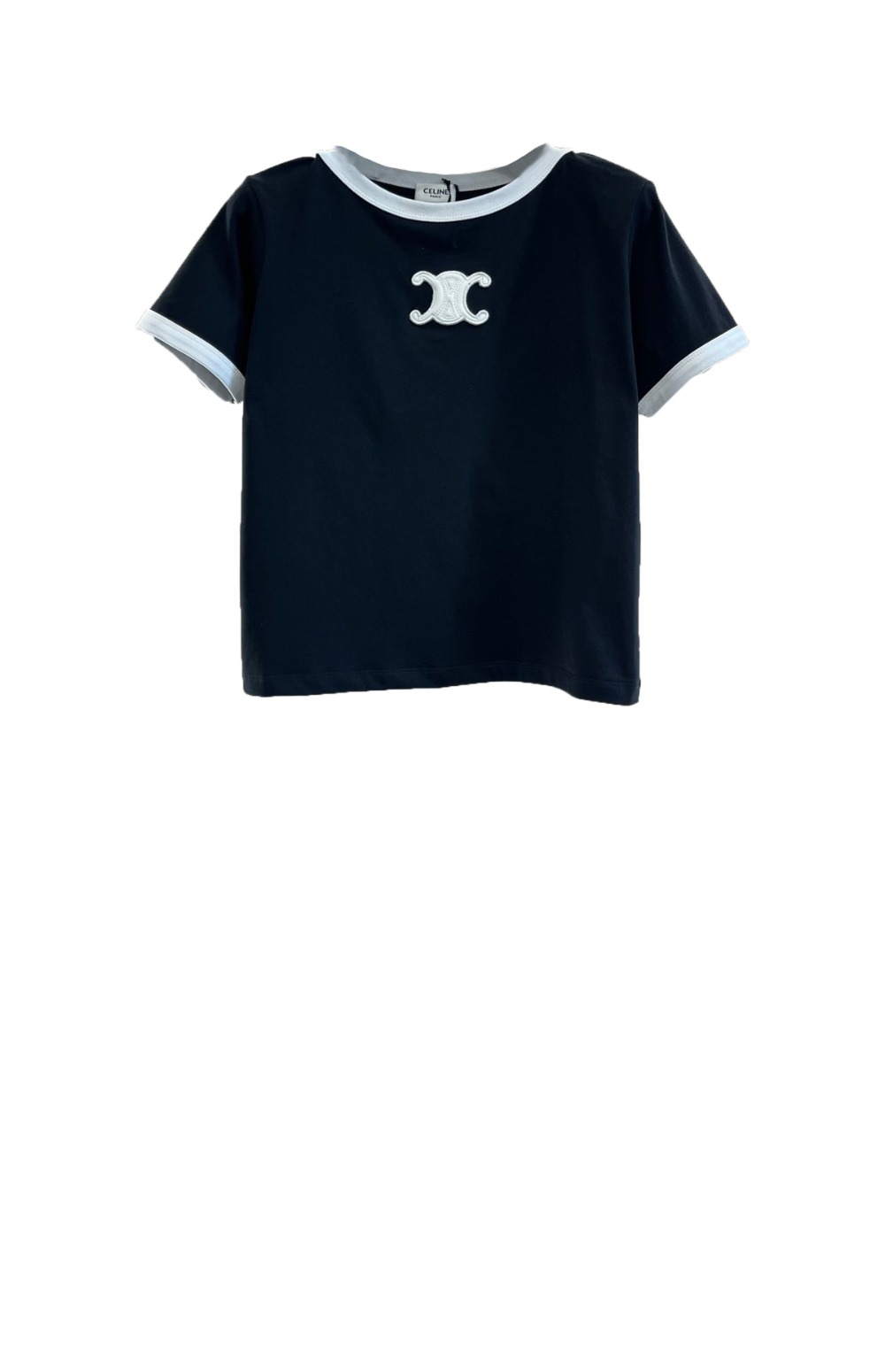 미러급레플리카사이트 | 명품레플리카 전문 쇼핑몰  | 퍼스트원 - 로고 프린트 반팔 > 샤넬