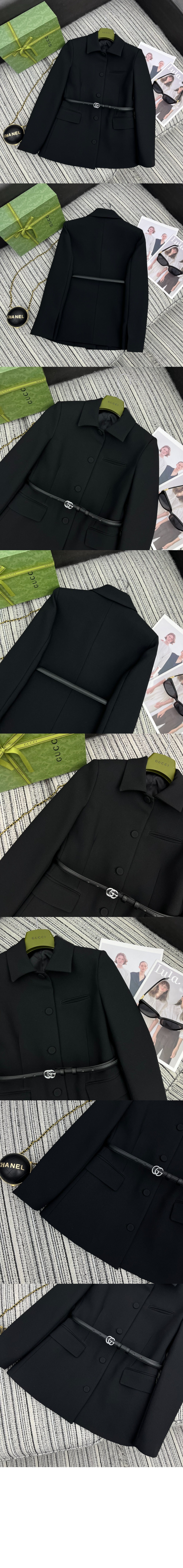 미러급레플리카사이트 | 명품레플리카 전문 쇼핑몰  | 퍼스트원 - 울 크레이프 재킷 > 구찌