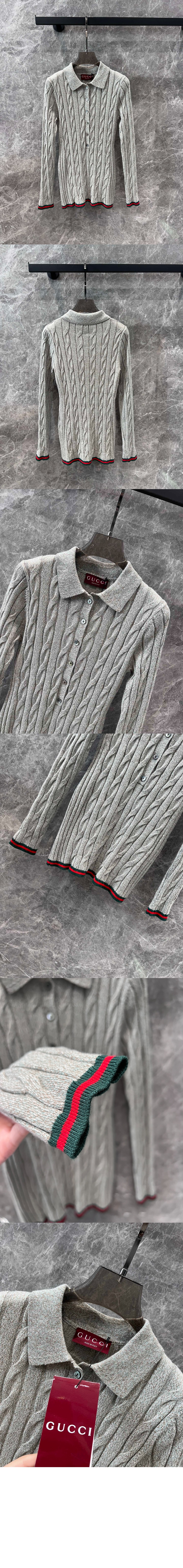 미러급레플리카사이트 | 명품레플리카 전문 쇼핑몰  | 퍼스트원 - 파인 케이블 및 리브 울 폴로 탑 > 구찌