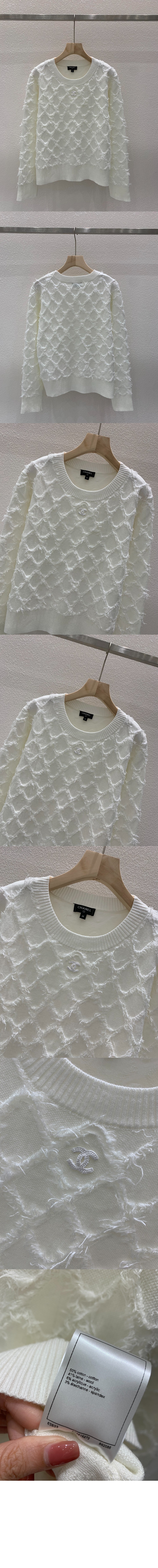 미러급레플리카사이트 | 명품레플리카 전문 쇼핑몰  | 퍼스트원 - 프린트 니트 톱 > 샤넬