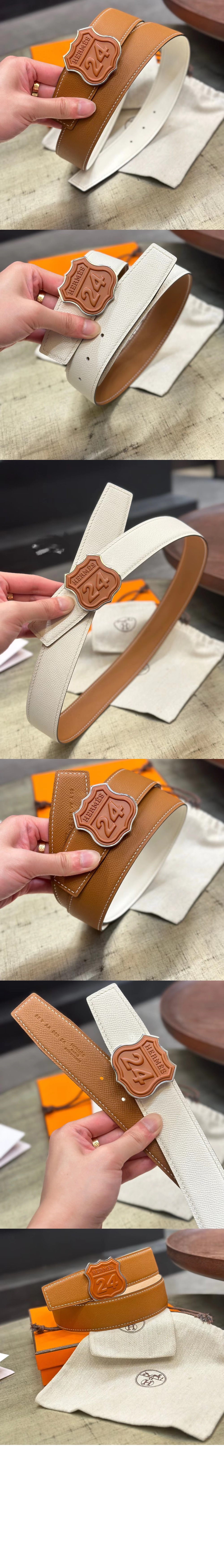 미러급레플리카사이트 | 명품레플리카 전문 쇼핑몰  | 퍼스트원 - 온더로드 버클 양면 가죽 벨트 > 에르메스