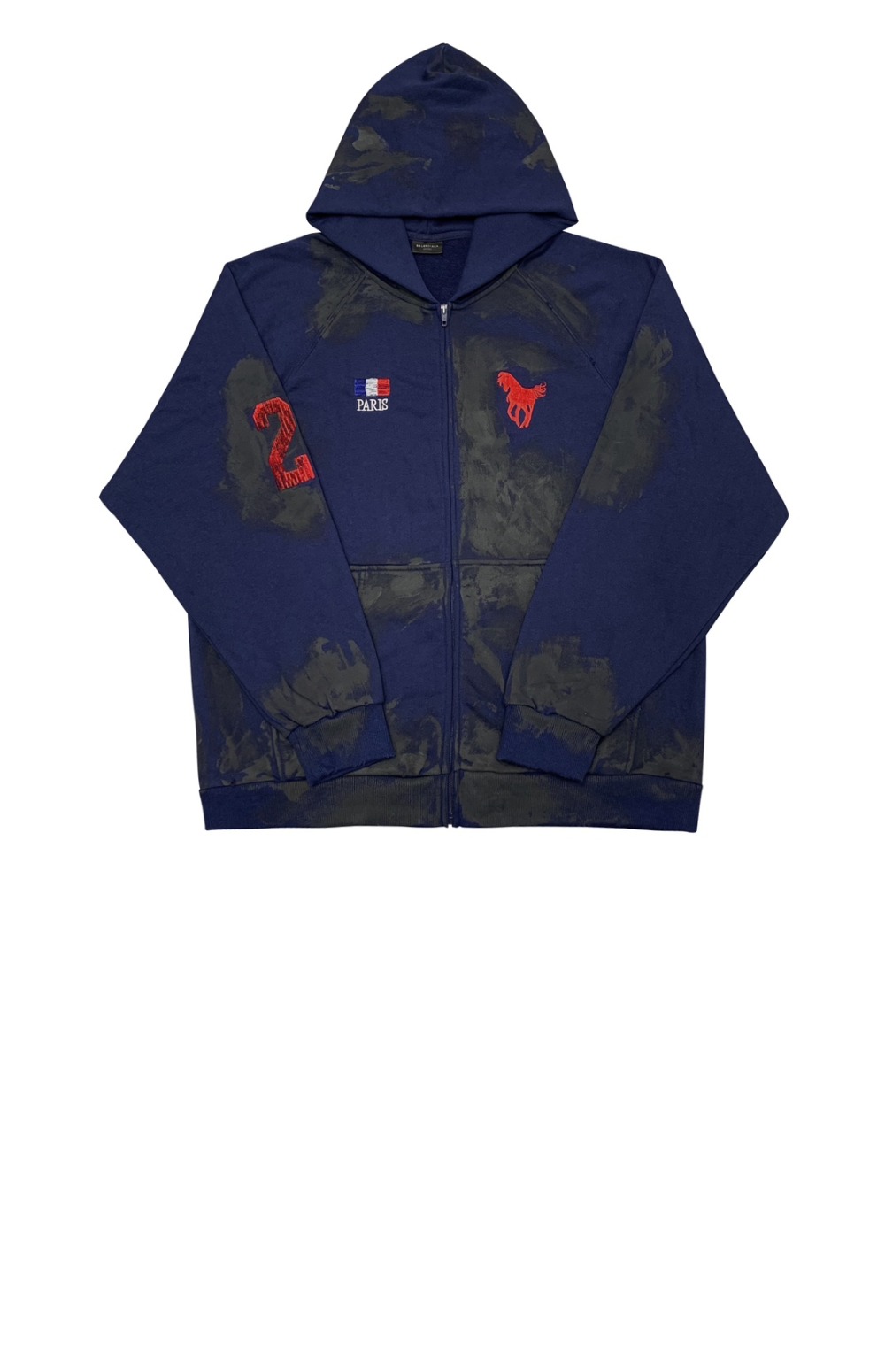 미러급레플리카사이트 | 명품레플리카 전문 쇼핑몰  | 퍼스트원 - 더티 워싱 폴로 후드 집업 > 발렌시아가