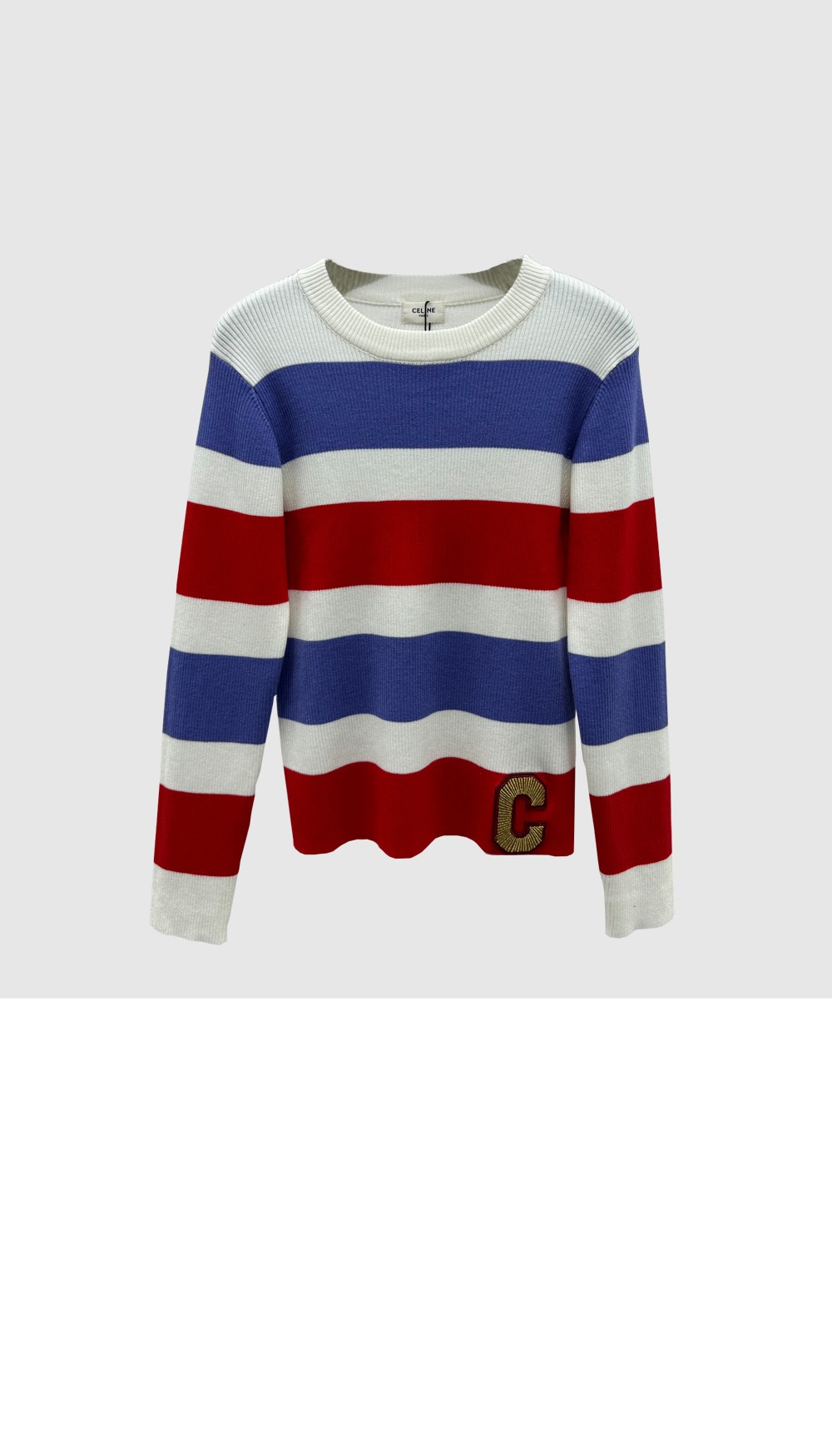 미러급레플리카사이트 | 명품레플리카 전문 쇼핑몰  | 퍼스트원 - 프린트 니트 톱 > 셀린느