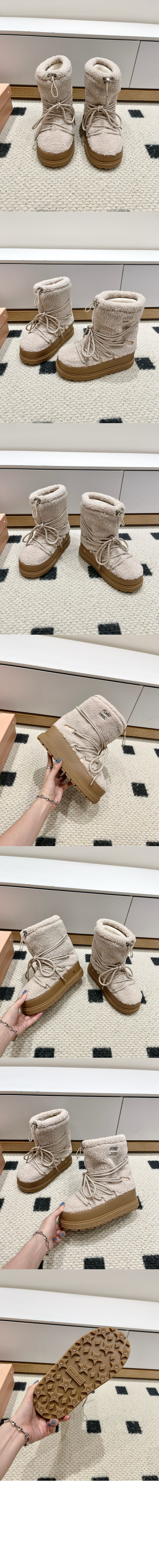 미러급레플리카사이트 | 명품레플리카 전문 쇼핑몰  | 퍼스트원 - 양가죽 털 부츠 5U862D > 미우미우