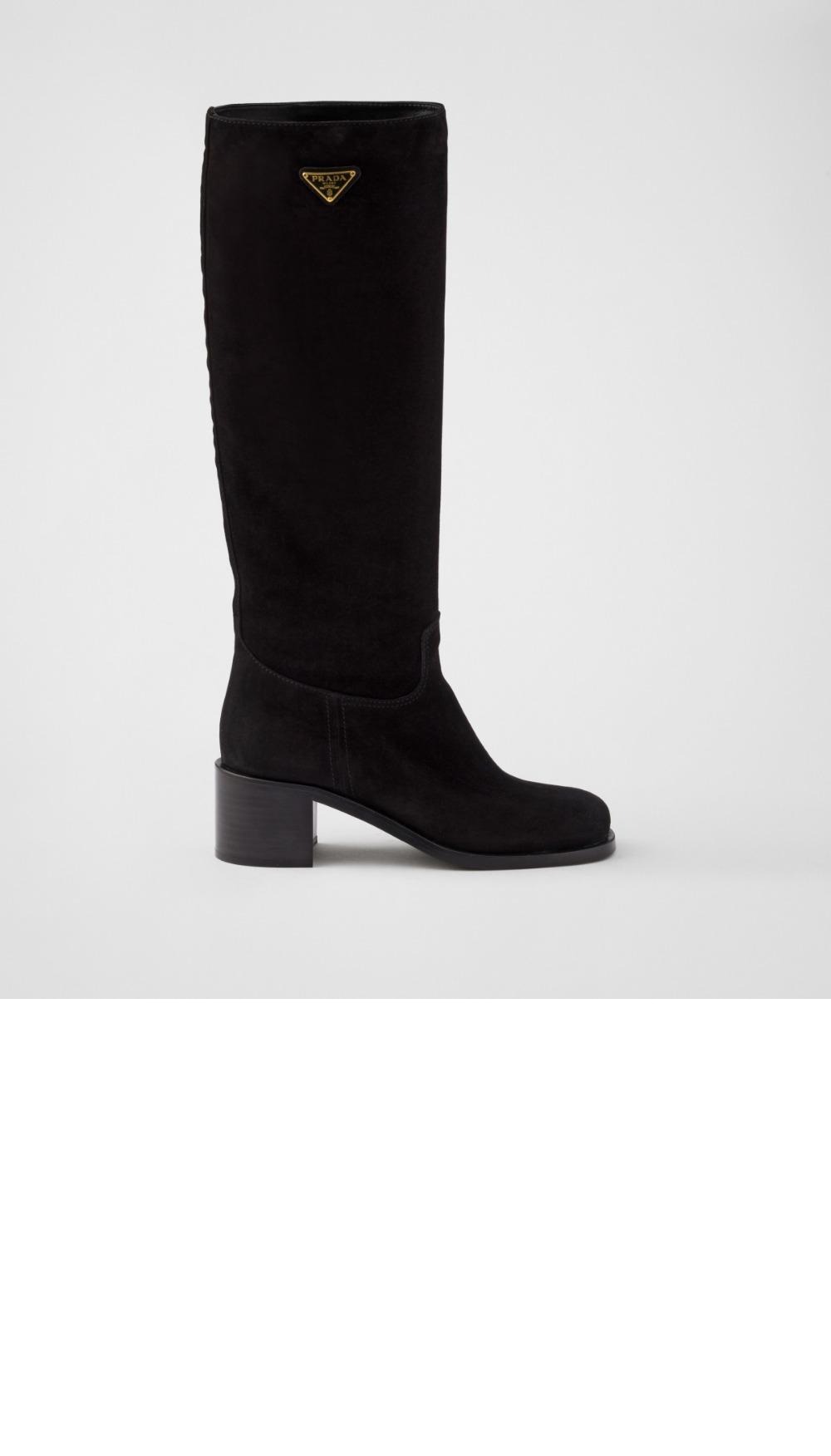 미러급레플리카사이트 | 명품레플리카 전문 쇼핑몰  | 퍼스트원 - 스웨이드 가죽 부츠 1W228N > 프라다