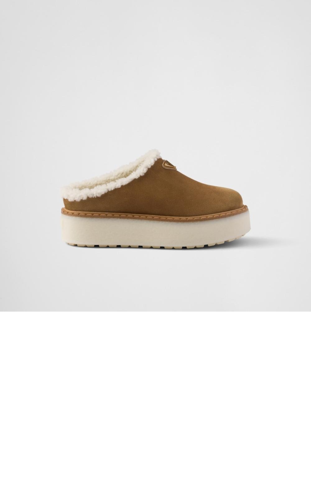 미러급레플리카사이트 | 명품레플리카 전문 쇼핑몰  | 퍼스트원 - 스웨이드 뮬 1S715N > 프라다