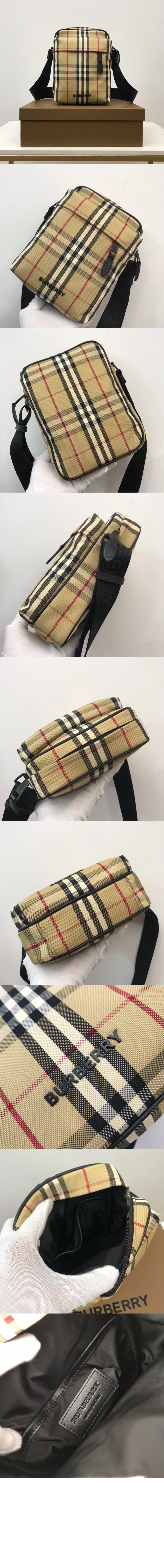 미러급레플리카사이트 | 명품레플리카 전문 쇼핑몰  | 퍼스트원 - 체크 크로스바디백 80732731 > 버버리
