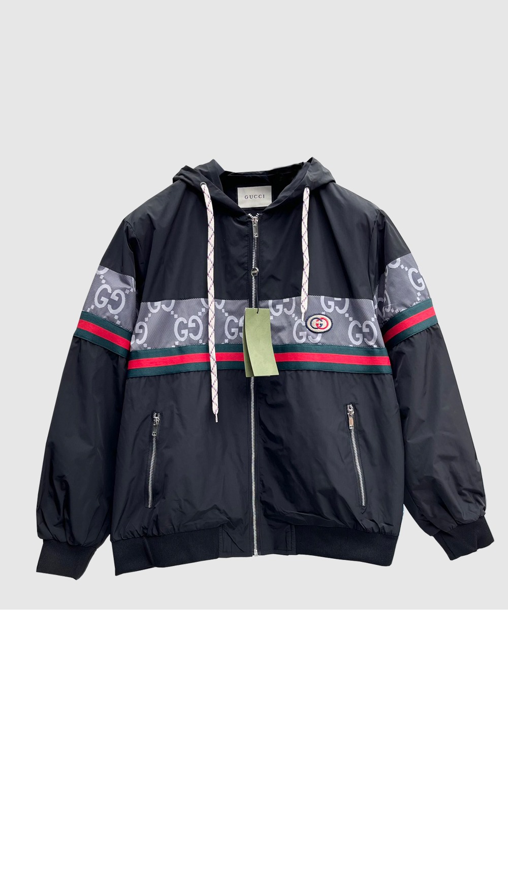 미러급레플리카사이트 | 명품레플리카 전문 쇼핑몰  | 퍼스트원 - 로고 집업 자켓 > 구찌