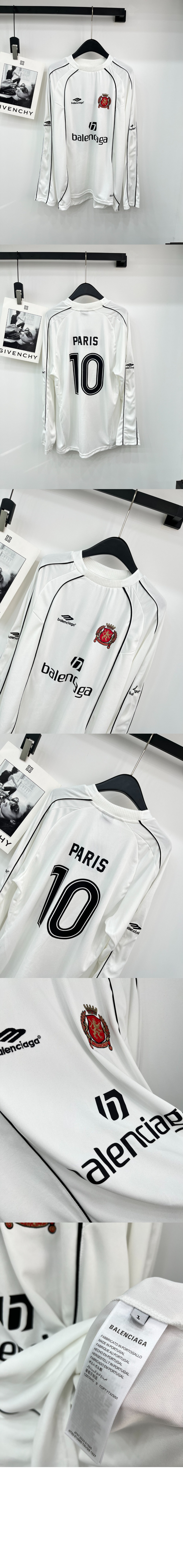 미러급레플리카사이트 | 명품레플리카 전문 쇼핑몰  | 퍼스트원 - 파리 사커 롱 슬리브 오버사이즈 티셔츠 > 발렌시아가