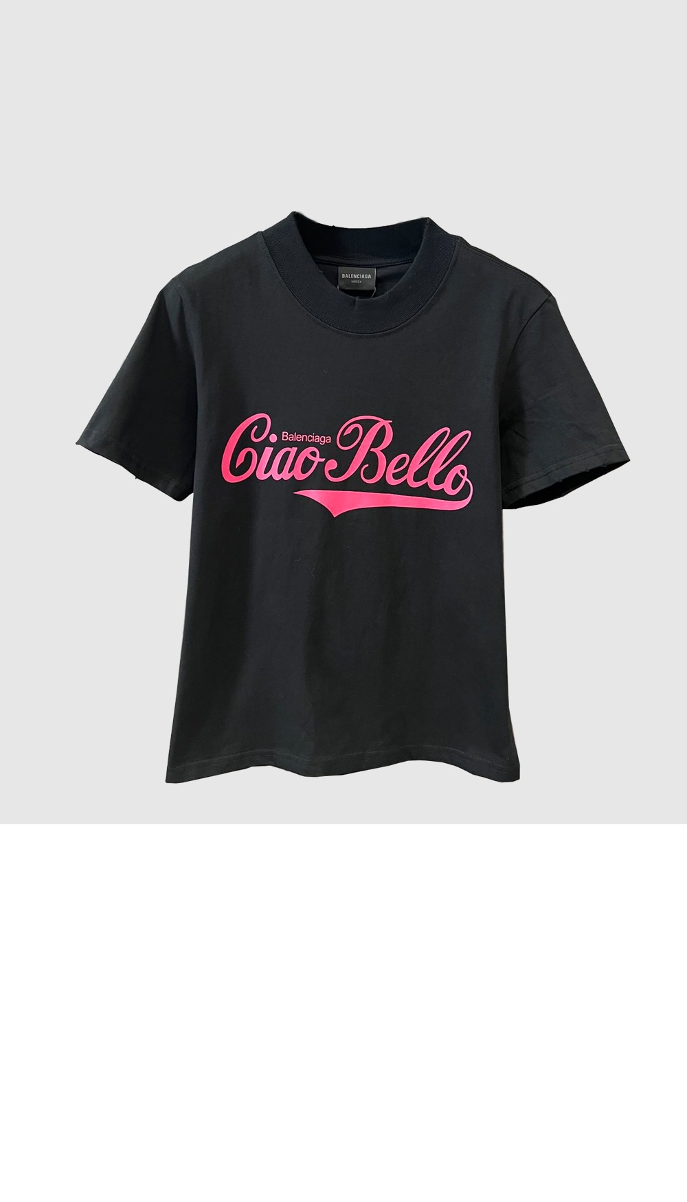 미러급레플리카사이트 | 명품레플리카 전문 쇼핑몰  | 퍼스트원 - 로고 프린트 반팔 > 발렌시아가