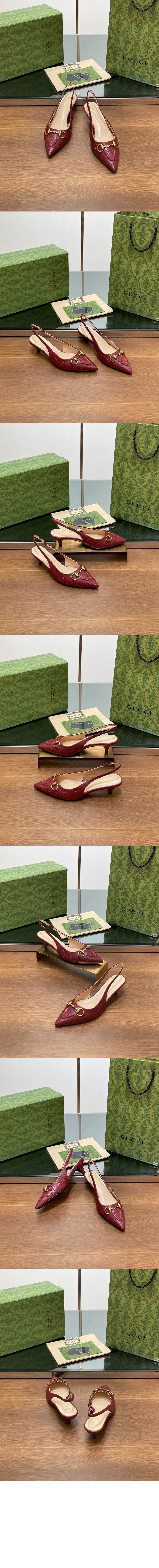 미러급레플리카사이트 | 명품레플리카 전문 쇼핑몰  | 퍼스트원 - 홀스빗 슬링백 펌프스 782407 > 구찌