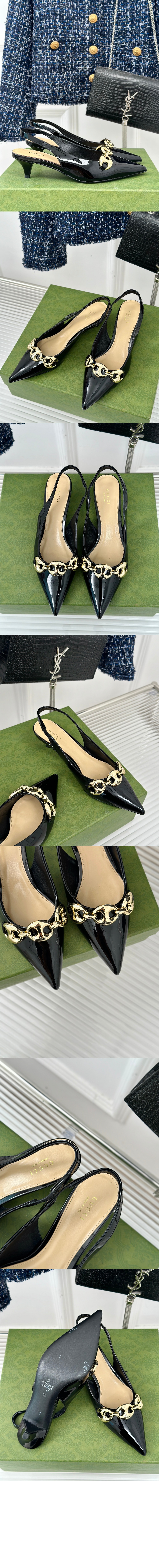 미러급레플리카사이트 | 명품레플리카 전문 쇼핑몰  | 퍼스트원 - 마리나 체인이 슬링백 펌프스 794372 > 구찌