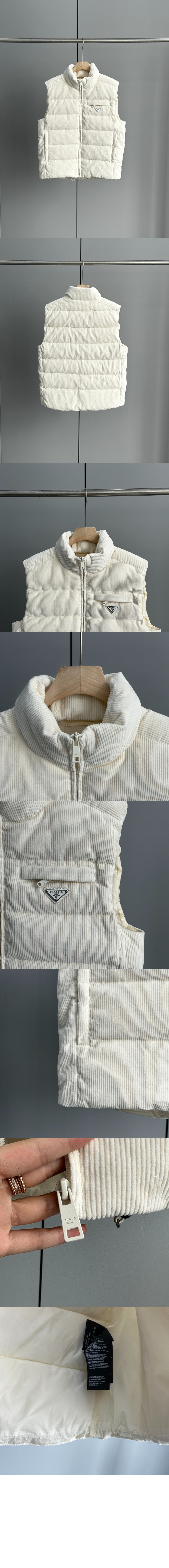 미러급레플리카사이트 | 명품레플리카 전문 쇼핑몰  | 퍼스트원 - 로고 쇼트 코트 > 프라다